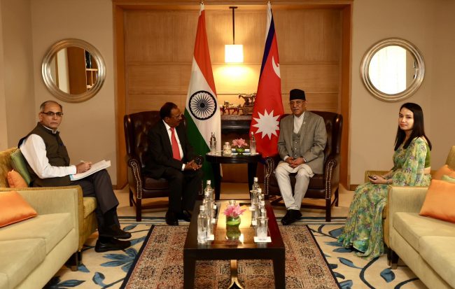 सूर्य थापाले उठाए भारतीयसँगको भेटमा गंगाको सहभागीताबारे प्रश्न- छोरी महोदयाको कुन भूमिका छ?