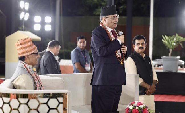 भारतको चार दिने औपचारिक भ्रमण पूरा गरि प्रधानमन्त्री दाहाल आज स्वदेश फर्किँदै