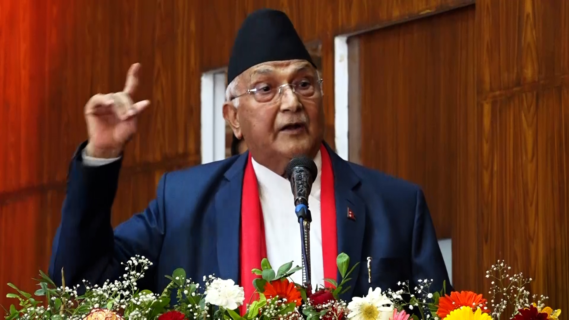 राष्ट्रियताको रक्षाका लागि वर्तमान सरकारले केही गर्न सक्दैन : केपी ओली