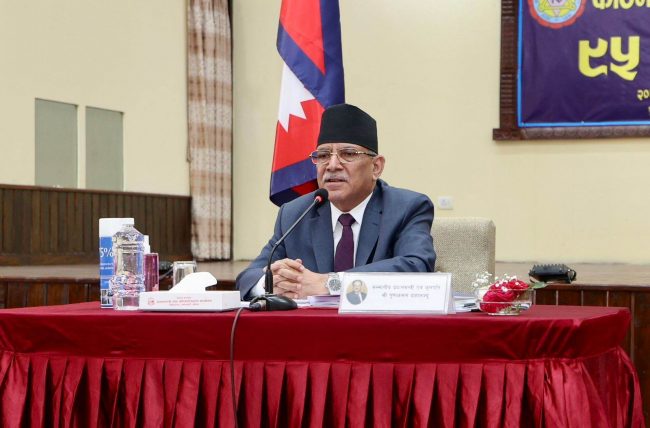 मेरो ध्यान उत्पादन बढाउने र रोजगारी सृष्टि गर्ने तिर छ : प्रधानमन्त्री