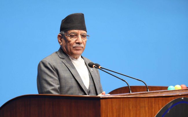 संसदमा सांसदको जवाफ दिँदै प्रधानमन्त्री (फोटोफिचर)