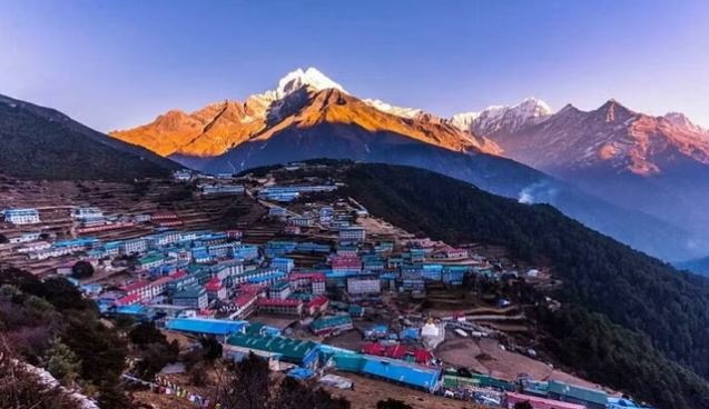 १२ बर्ष पछि नाम्चे बजारमा सबैभन्दा बढी उच्च तापमान