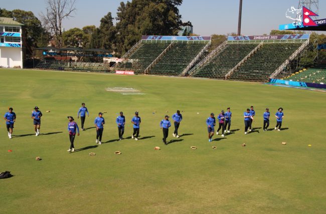 आइसिसी विश्वकप क्रिकेटका छनोट खेलहरु आजदेखि, पहिलो खेल नेपाल र जिम्वाबेबीच हुने