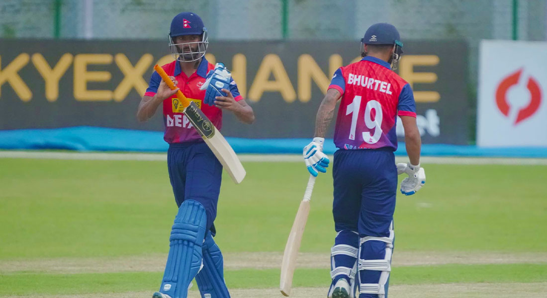 आसिफ र कुशलले नेपालका लागि सबैभन्दा ठूलो साझेदारीको रेकर्ड बनाए