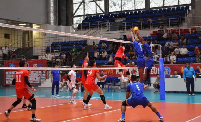 पुरुष भलिबलमा नेपाल इरानसँग पराजित