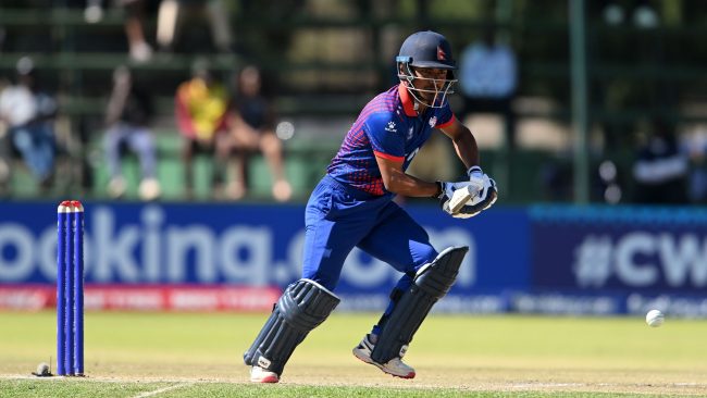 नेपालले दियो नेदरल्यान्ड्सलाई १६८ रनको लक्ष्य