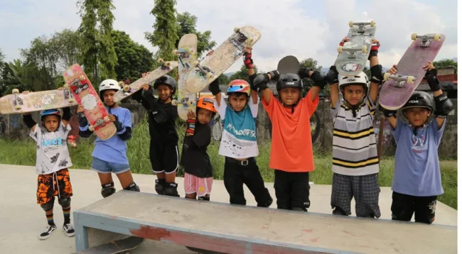 लोकप्रिय हुँदैछ नेपालमा स्केटिङ तथा स्केटबोर्डिङ खेल