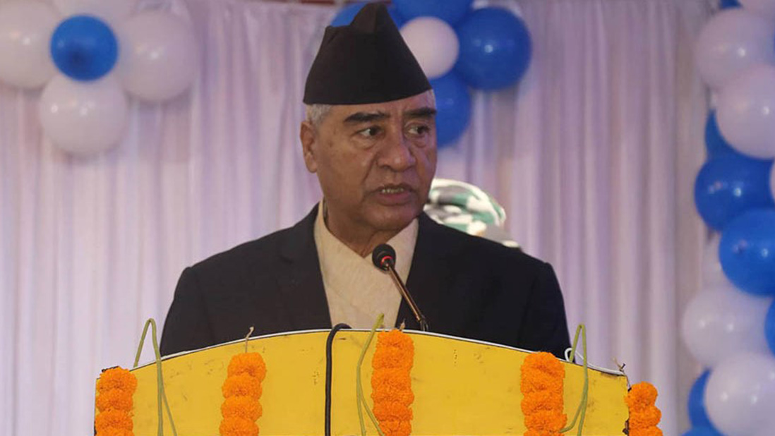 पछिल्लो राजनीतिक उपलब्धि अहिंसात्मक बाटोबाटै प्राप्त भएको हो : सभापति देउवा