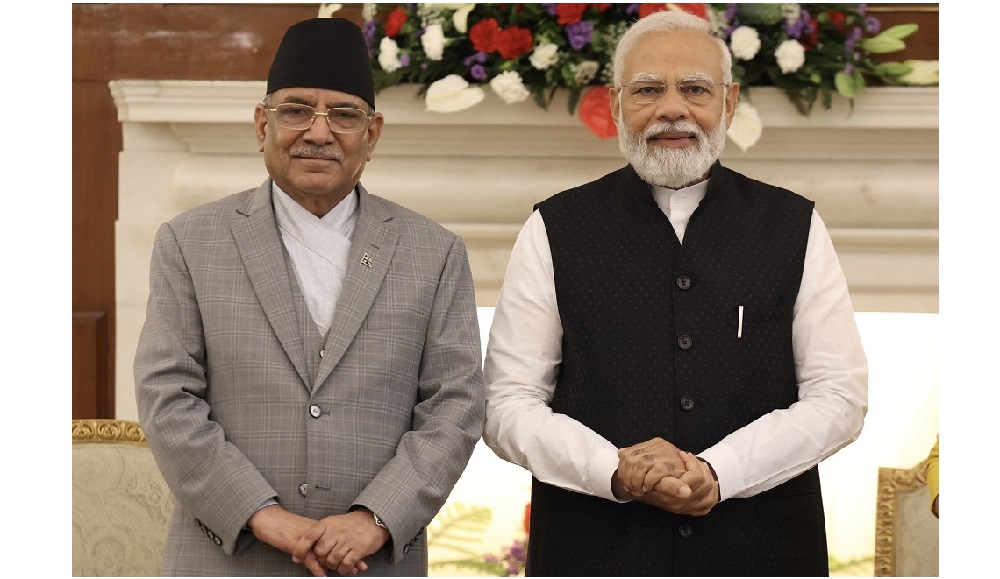प्रधानमन्त्री प्रचण्डको भारत भ्रमणः ऊर्जा व्यापारमा ऐतिहासिक सहमति