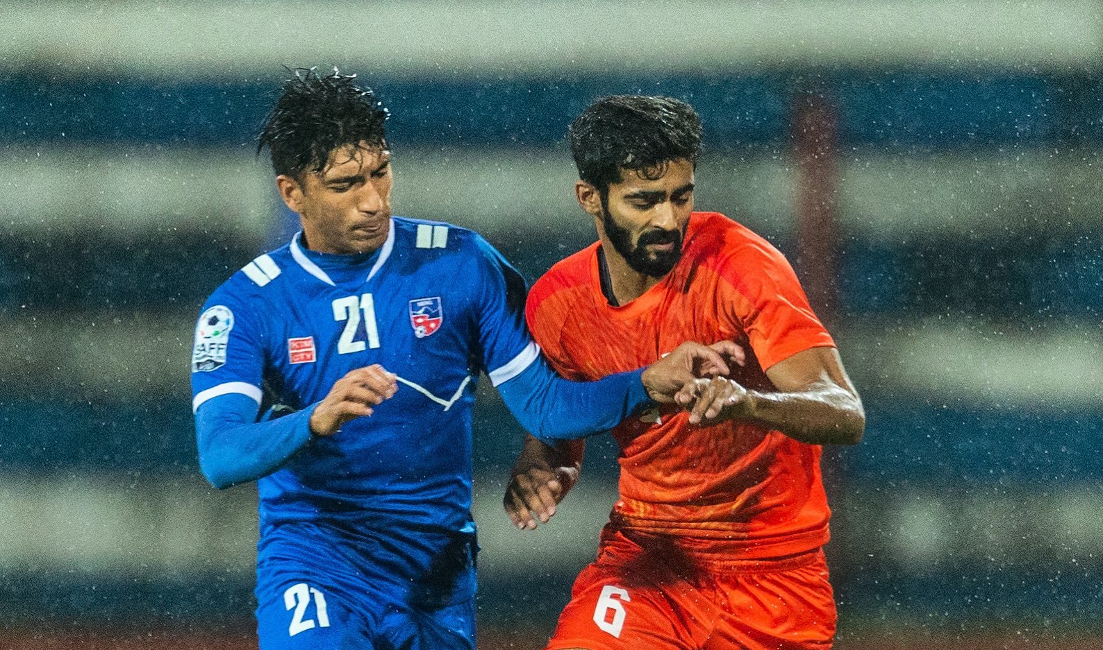 पहिलो हाफमा नेपाल र भारतको गोलरहित बराबरी