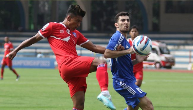 साफ च्याम्पियनसिपः पहिलो खेलमा नेपाल कुवेतसँग पराजित