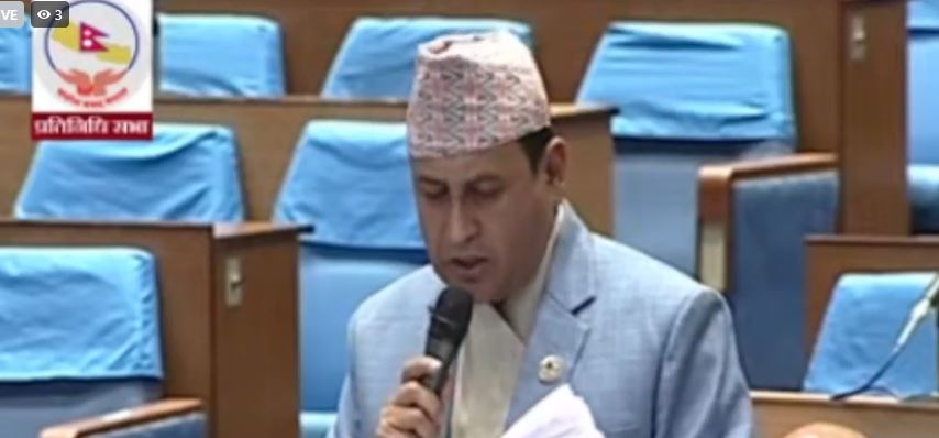 जलहरी बहस संसदको रेकर्डबाट हटाइएकोमा रामहरि खतिवडाको आपत्ति