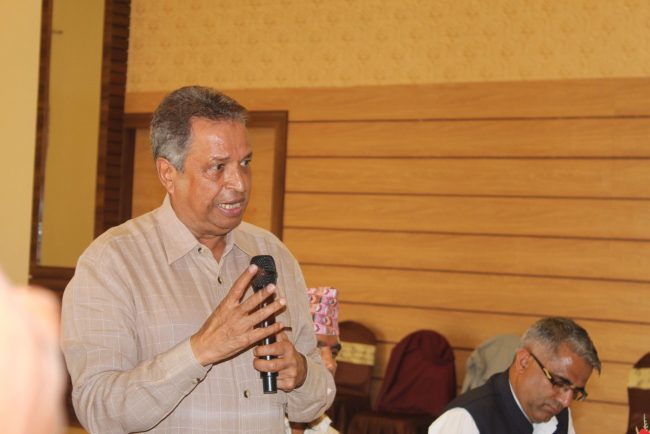 आँखामा केवल विकासको लक्ष्य लिएर अगाडि बढेको छुः विनोद चौधरी