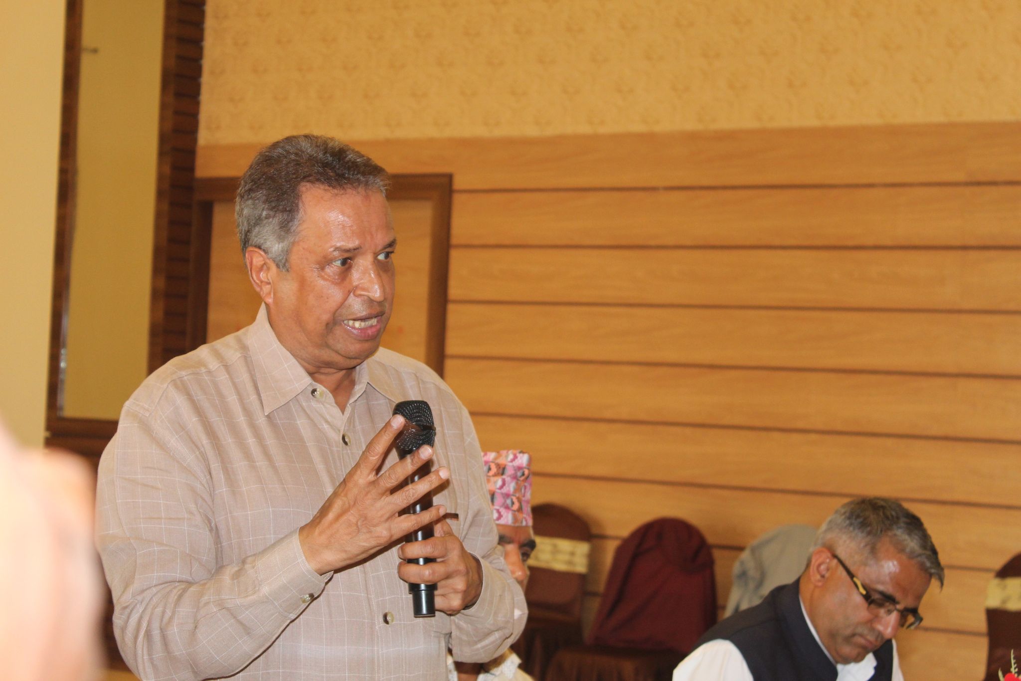 आँखामा केवल विकासको लक्ष्य लिएर अगाडि बढेको छुः विनोद चौधरी