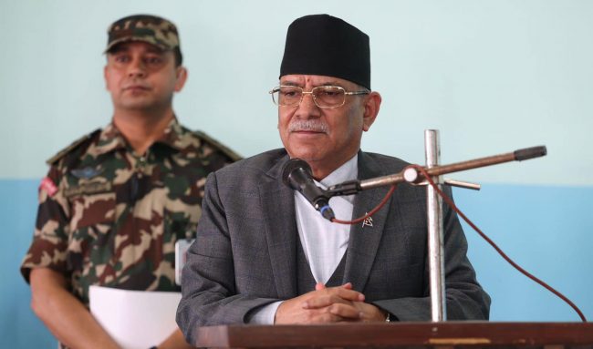 जलवायु अनुकूलित धानका जात र खेती प्रविधिको विकास जरुरी छ : प्रधानमन्त्री प्रचण्ड