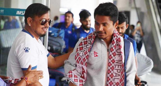 विश्वकप छनोट खेलेर नेपाली राष्ट्रिय क्रिकेट टिम स्वदेश फिर्ता