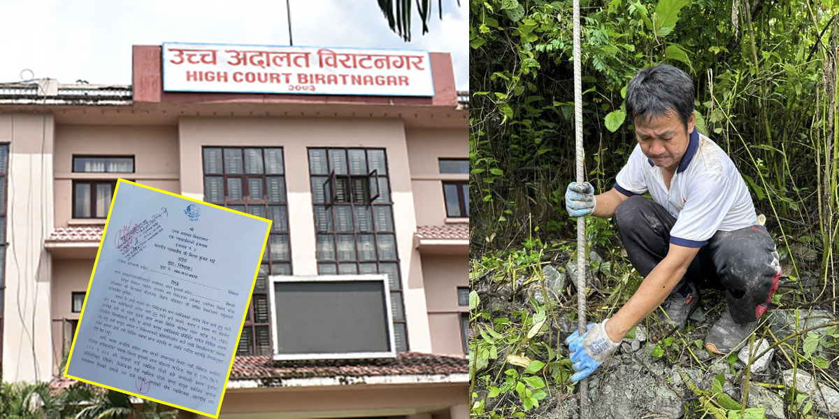 हर्क साम्पाङलाई व्यक्तिको जग्गामा वृक्षरोपण नगर्न अदालतको आदेश