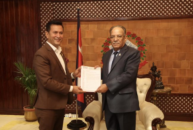 बाढीपिडितलाई राहतको व्यवस्था गर्न प्रधानमन्त्री समक्ष माग