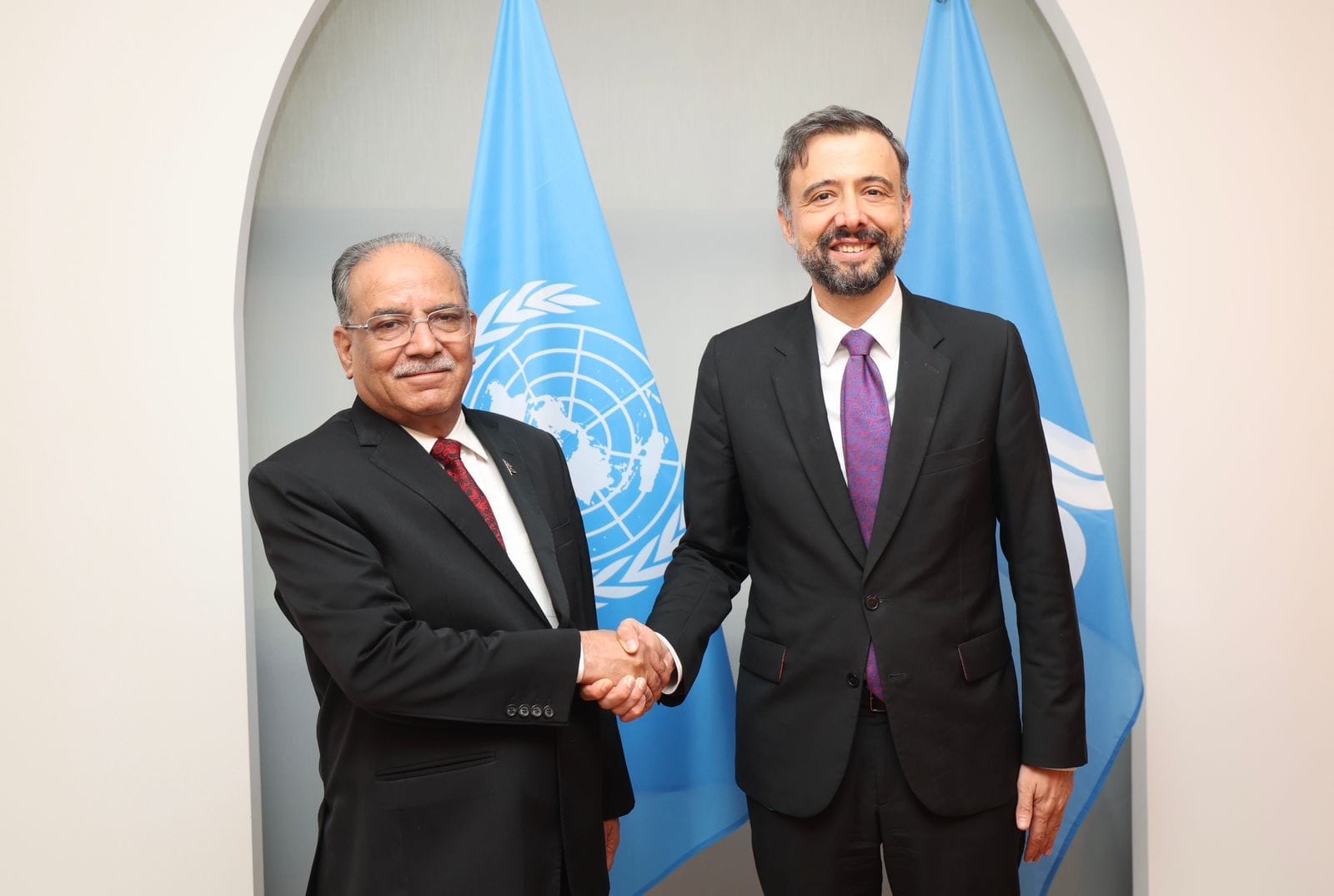 प्रधानमन्त्रीसँग आइएफएडीका प्रमुखको भेट