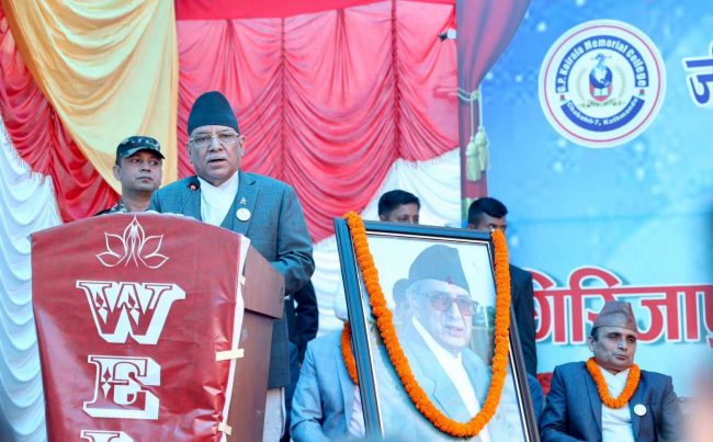 शिक्षा, स्वास्थ्य र रोजगारीमा गरिने सुधारले मात्र जनताको अवस्था बदलिन्छ : प्रधानमन्त्री