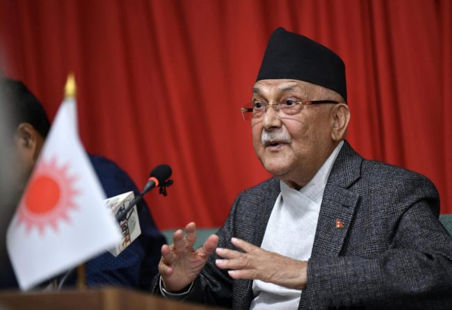 कृषिमा गरिने लगानी न्यायोचित वितरण गरिए विदेशबाट नेपाली आफैँ फर्कन्छन्ः केपी ओली