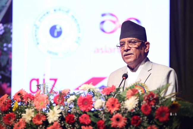 असारे विकासको विकल्प खोज्न जरूरी छः प्रधानमन्त्री दाहाल