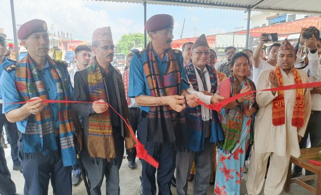रुपन्देहीको छपियामा अस्थायी प्रहरी पोस्ट