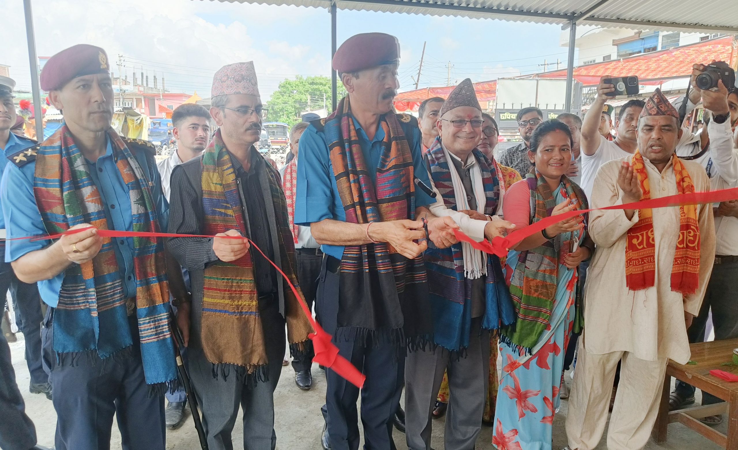 रुपन्देहीको छपियामा अस्थायी प्रहरी पोस्ट