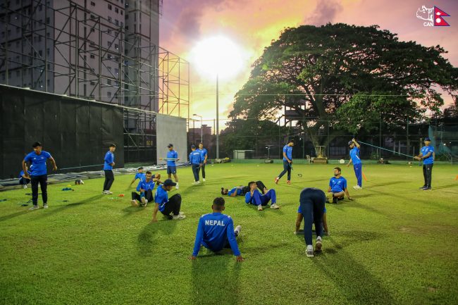 आज नेपाल र युएईबीच क्रिकेट प्रतिस्पर्धा हुँदै