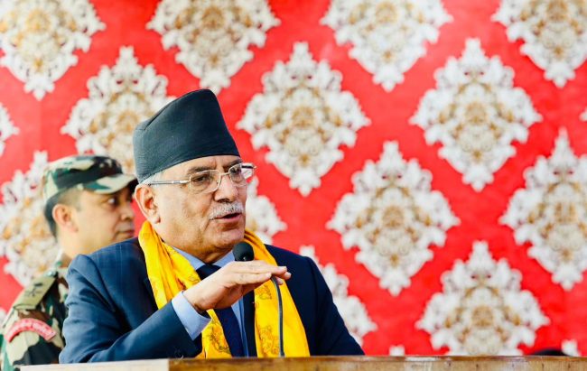 मिटरब्याजीलाई कारबाही गर्ने ऐन रोक्न संसद अवरुद्ध गरिँदै छ : प्रधानमन्त्री दाहाल