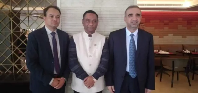 वनमन्त्री महतोसँग यूएईका राजदूत साम्सीको शिष्टाचार भेटवार्ता