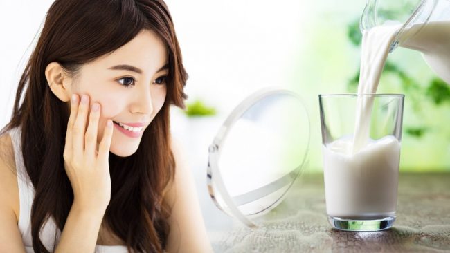 काँचो दूधसंग मिसाउनुहोस् यी ४ चिज, अनुहारको छाला बनाउँछ चम्किलो