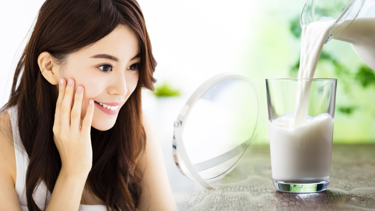 काँचो दूधसंग मिसाउनुहोस् यी ४ चिज, अनुहारको छाला बनाउँछ चम्किलो