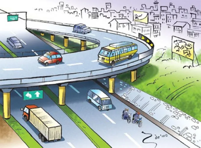 सुरु भएन सातदोबाटो र एकान्तकुनामा ‘फ्लाइओभर’ निर्माण