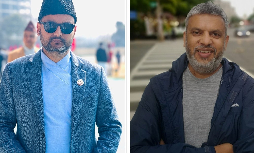 रास्वपा सांसद असिम शाह र फिल्म हलवाला भाष्कर ढुंगानाबीच जुहारी