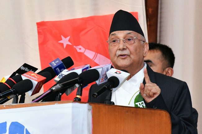 ललिता निवास प्रकरण स्टन्टबाजीमात्र हो, सरकारले निष्कर्षमा पुर्‍याउन सक्दैन : ओली