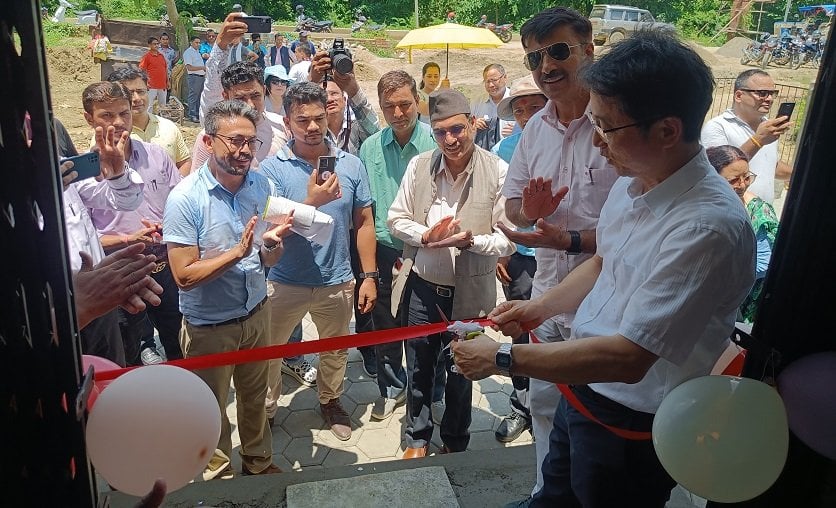 लुम्बिनीमा ४० लाख खर्चेर पर्यटक लक्षित स्मार्ट शौचालय