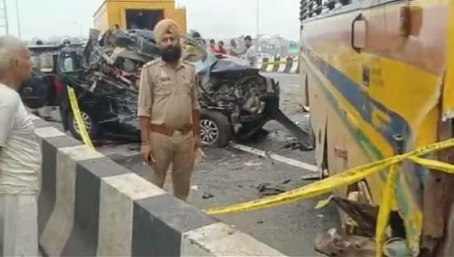 दिल्लीमा बिहानै भयानक दुर्घटना, ६ जनाको मृत्यु
