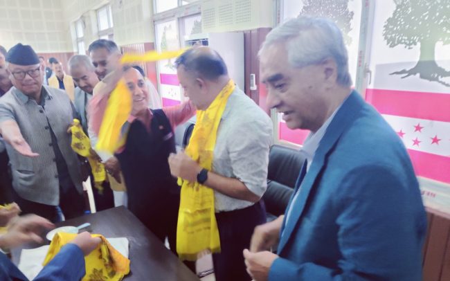 सानेपामा मनाइयो गगन थापाको जन्मदिन