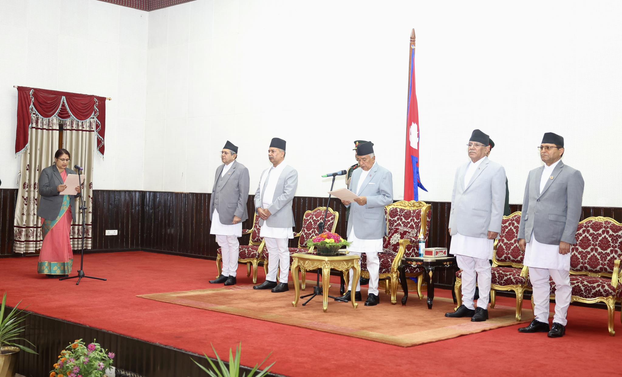 जनमत पार्टीकी अनिता देवीले लिइन् मन्त्रीकाे सपथ