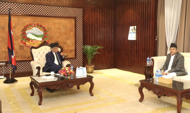 प्रधानमन्त्री दाहाललाई सभामुख घिमिरेले भने- अवरुद्ध सदन खुलाउन सहजीकरण गरिदिनुस्