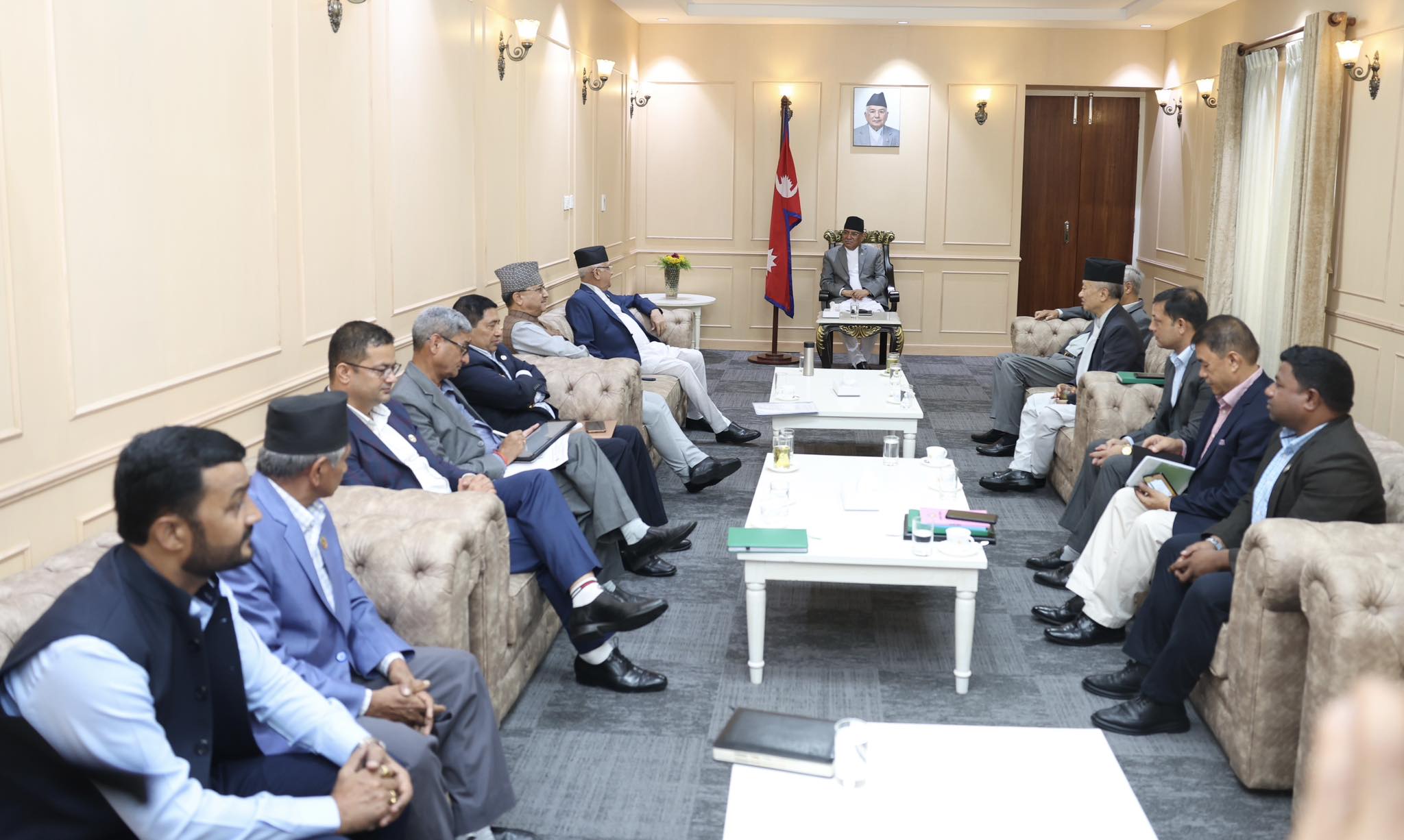 सर्वदलीय बैठक : सदनको गतिरोध अन्त्य गर्न दुई बुँदे सहमति