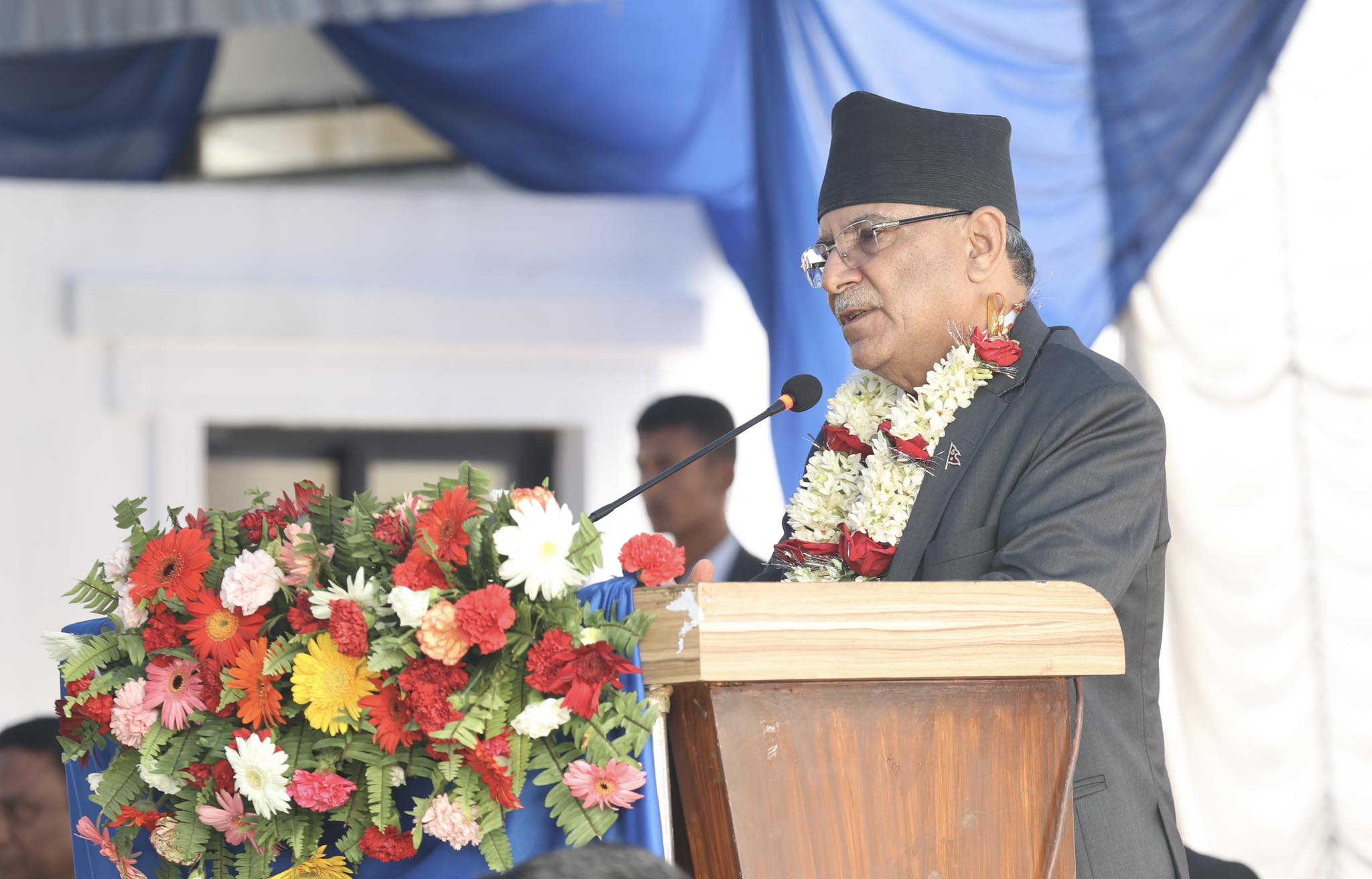 सुशासनमा सरकारले आज एक पाइला अगाडि सारेको छ : प्रधानमन्त्री दाहाल