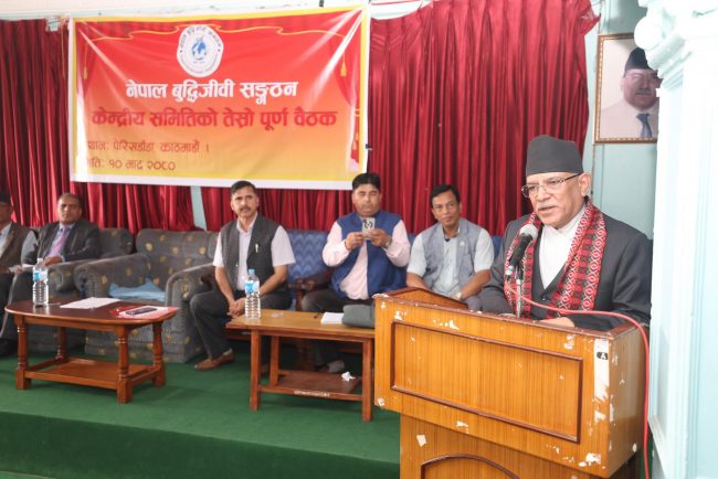 सरकारको कामबाट एकथरी व्यक्तिहरू विछिप्त भएका छन्ः प्रधानमन्त्री दाहाल