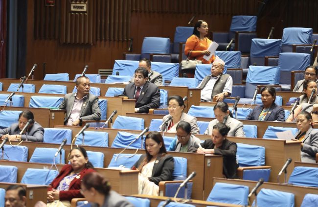 प्रतिनिधिसभा बैठक : भ्रष्टाचारदेखि जनजीविका सहज बनाउने विषय उठाइए