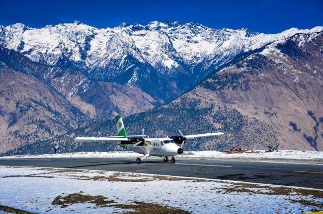 वर्षाका कारण रारा विमानस्थलमा चार दिनदेखि हवाईसेवा अवरुद्ध, यात्रु मर्कामा