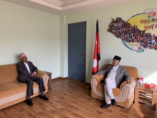 दशौं महाधिवेशनपछि पहिलोपटक भीम रावल र ओलीको भेट किन अर्थपूर्ण ?