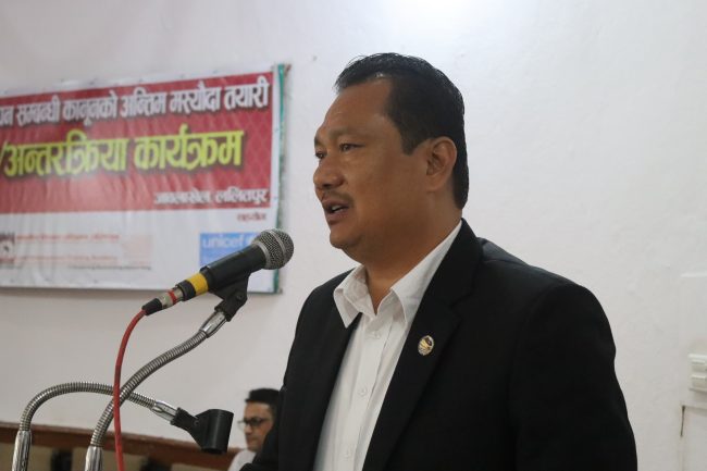 राजनीतिक र प्रशासनिक क्षेत्रको फोहोरमैलालाई सफा गर्नुपर्ने छः मन्त्री मोदी