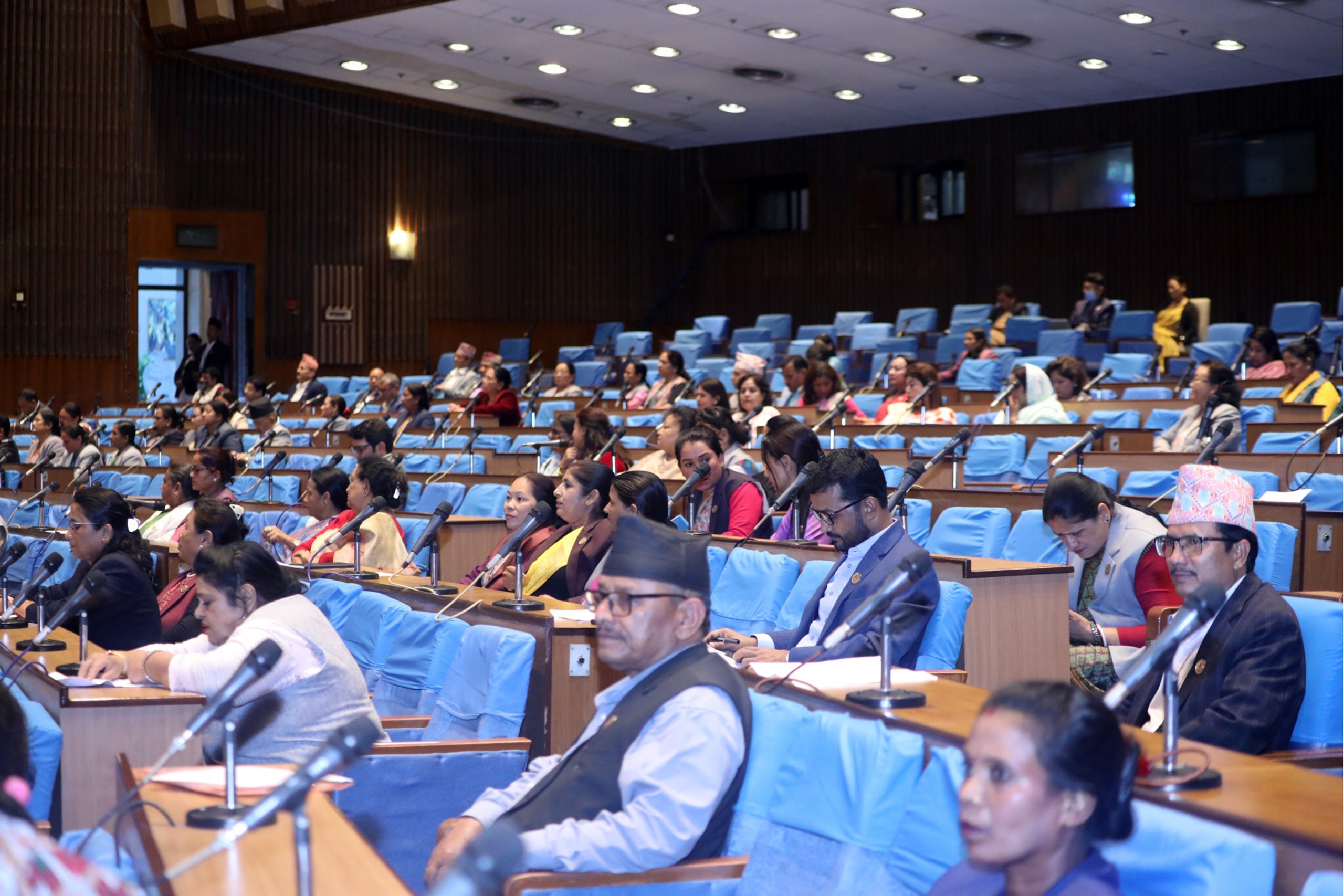 सदन अवरोधप्रति सांसदको एक स्वर– ‘तीन दलका कारण संसद बन्धक बन्न हुँदैन’