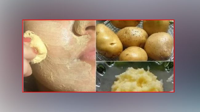 काँचो आलुलाई यसरी अनुहारमा लगाउनुहोस्, पाउनुहुनेछ स्वस्थ र चम्किलो छाला